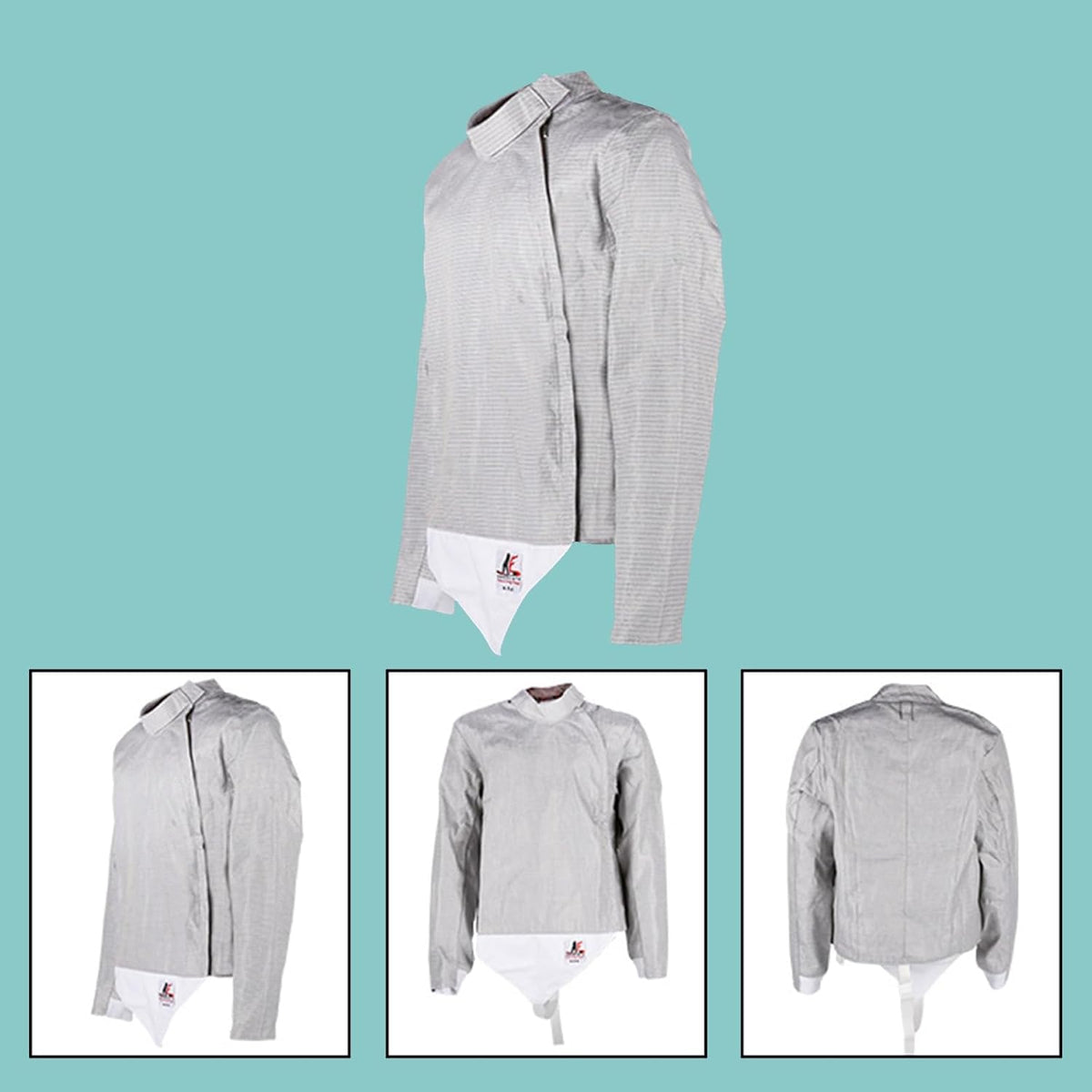 Sabre Metal Clothing, Fencing Electric Sabre LamÃ©, Adults and Children Fencing Gear, Metal Fencing Jacket - Right Hand(34#)