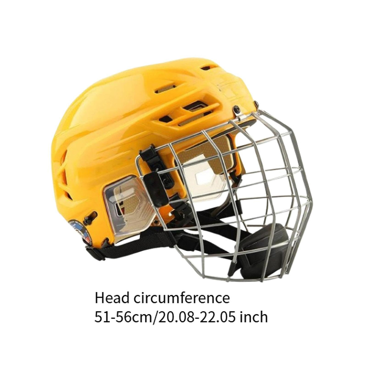 harayaa Hockey Helmet with Facemask Polyethylene Shell Roller Skating Helmet Enhanced Comfort Suitable for Sports Training Competiti