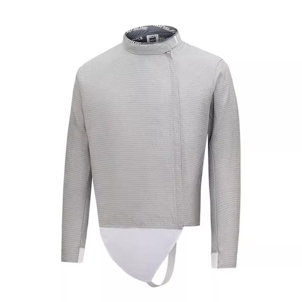 Fencing Sabre Jacket, Fencing Gear, Fencing Protective Clothing, Stainless Steel Sabre Lame, Unisex Fencing Uniform Suit, Adults and Kids, Right Hand(60)