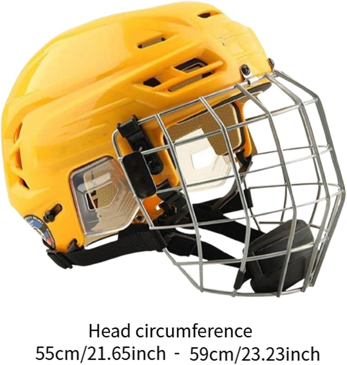 Ice Hockey Player Helmet with Facemask Professional Exercise Competition Training Practice Sport Equipment Ice Skate Helmet