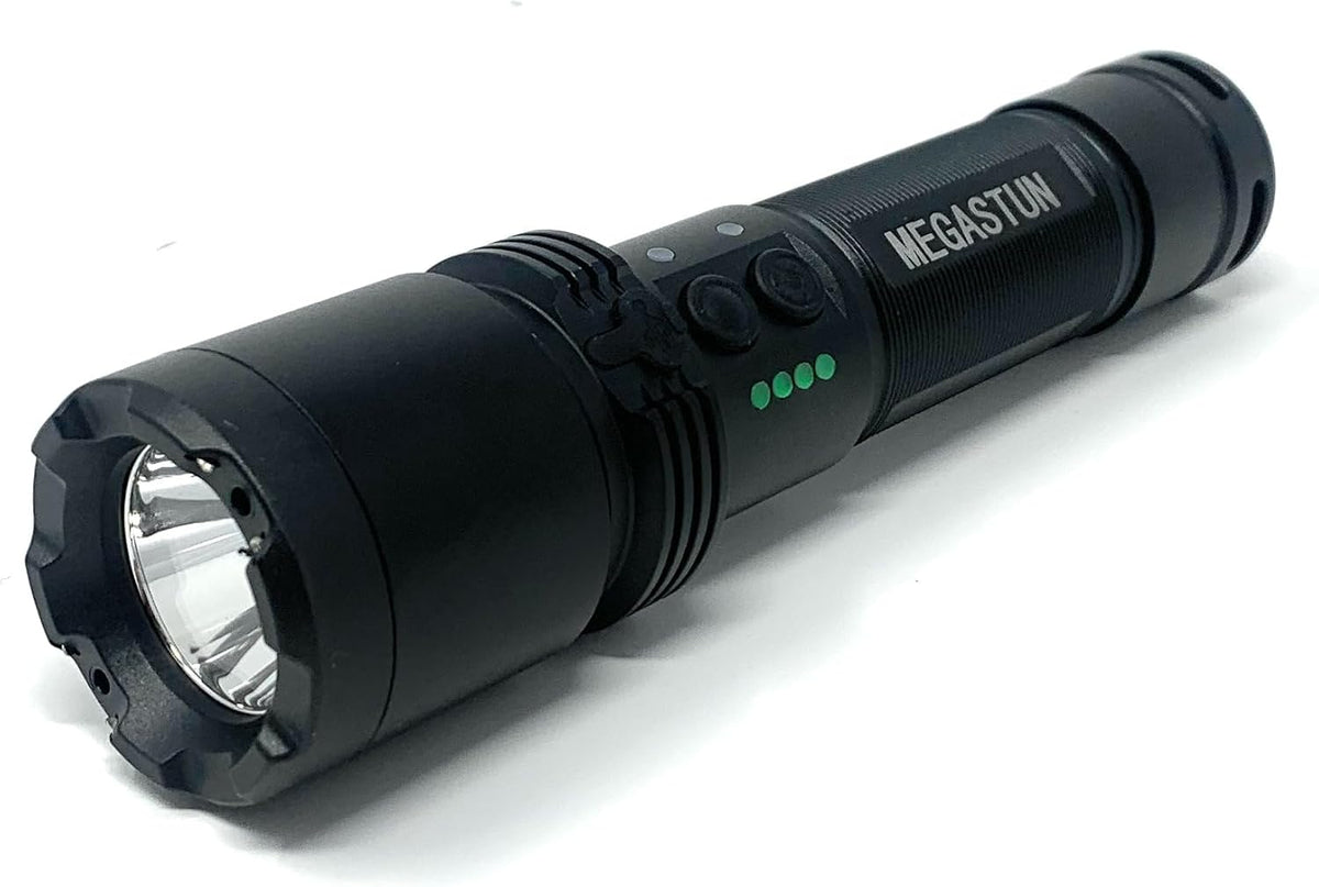 MEGASTUN Super Lightning Stun Gun with LED Light