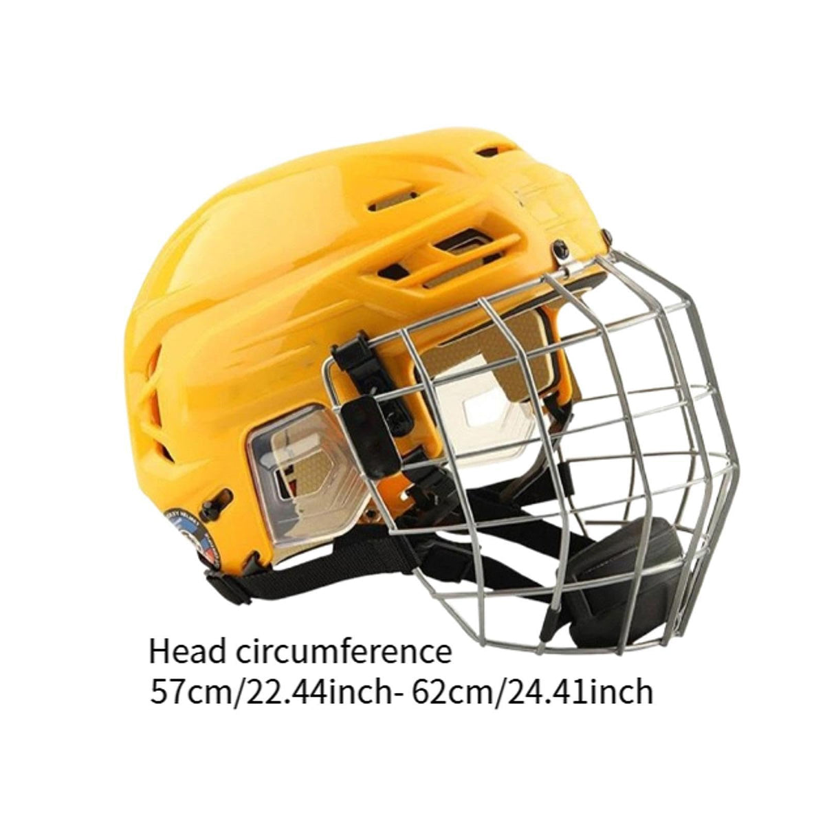 harayaa Hockey Helmet with Facemask Polyethylene Shell Roller Skating Helmet Enhanced Comfort Suitable for Sports Training Competiti