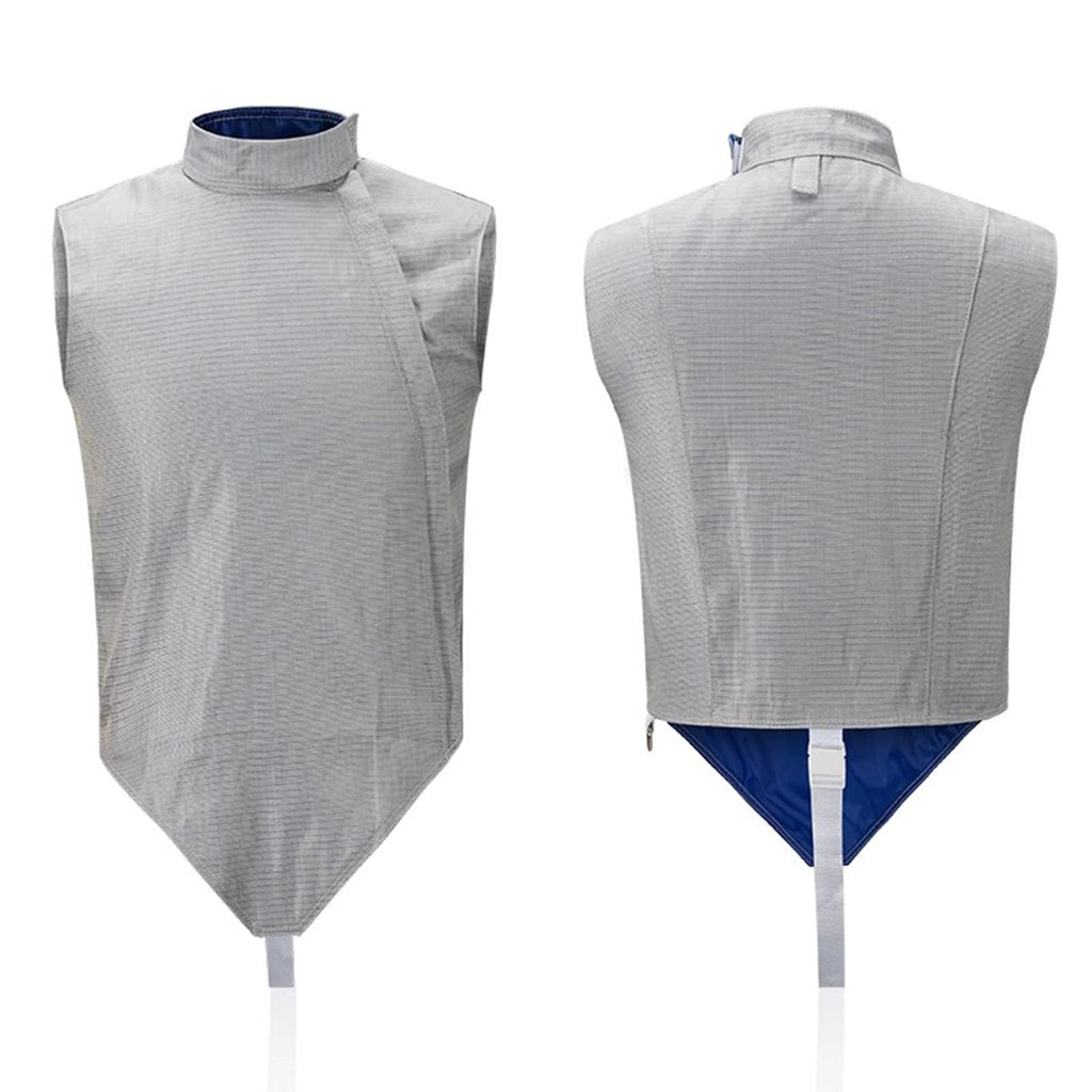 Fencing Electric Foil Jacket, Foil Metal Vest, Electric Foil Lame, Sleeveless Fencing Suit, Washable Fencing Metal Clothing, Adults and Children, Right Hand(38)