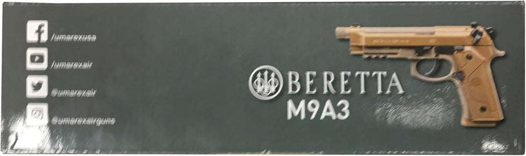 Umarex Beretta M9A3 Blowback Full-Auto .177 Caliber BB Gun Air Pistol