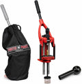 Forster Products Co-Ax Reloading Press Bundle with Protective Cover and Short Handle | Precision Reloading Press for Rifle & Pistol Ammunition