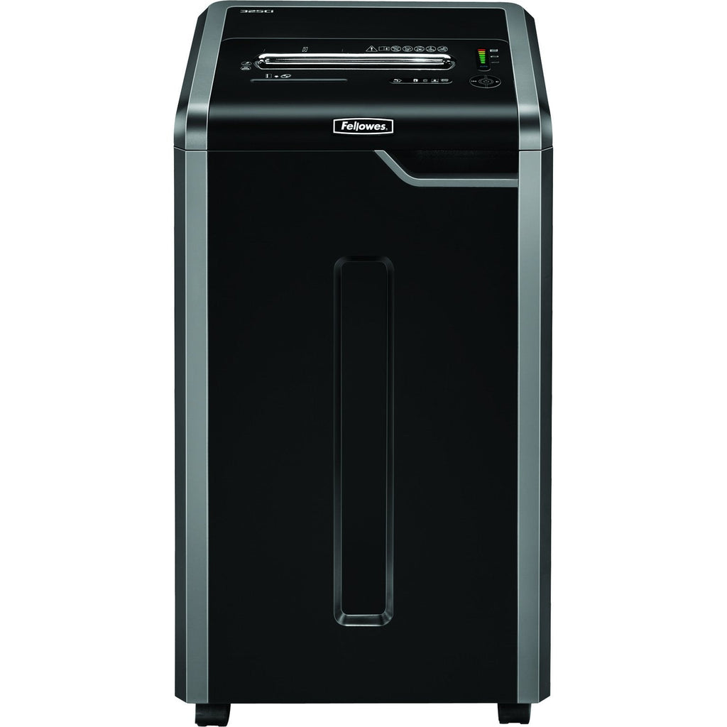 Fellowes Powershred 485Ci 100% Jam Proof Commercial Grade, Quiet Operation 30-Sheet Cross-Cut Paper Shredder, TAA Compliant (38485), Black