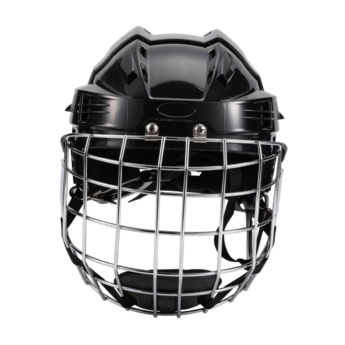 SM SunniMix Hockey Helmet Padded Sports Helmet Headgear Adjustable Ice Hockey Helmet Speed Skate Helmet Lightweight EVA Cushioning for