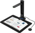 VIISAN K48 Book Scanner & Document Camera, 48MP A3 Overhead Scanner with 600 DPI, OCR, Auto Page Flattening, Laser Positioning, 4K USB Camera for Books, Documents, Teaching and Archiving, Windows/Mac