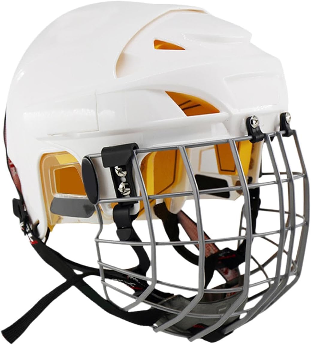 Generic Ice Hockey Helmet for Skaters, XL with Cage