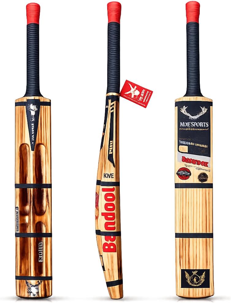 Burn Edition Tennis Cricket Scoop Bat with Enhanced Toe Guard