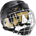 Hockey Helmet with Facemask Professional Ice Skate Training Helmet Sports Helmet Adjustable Polyethylene Material Suitable for School Team