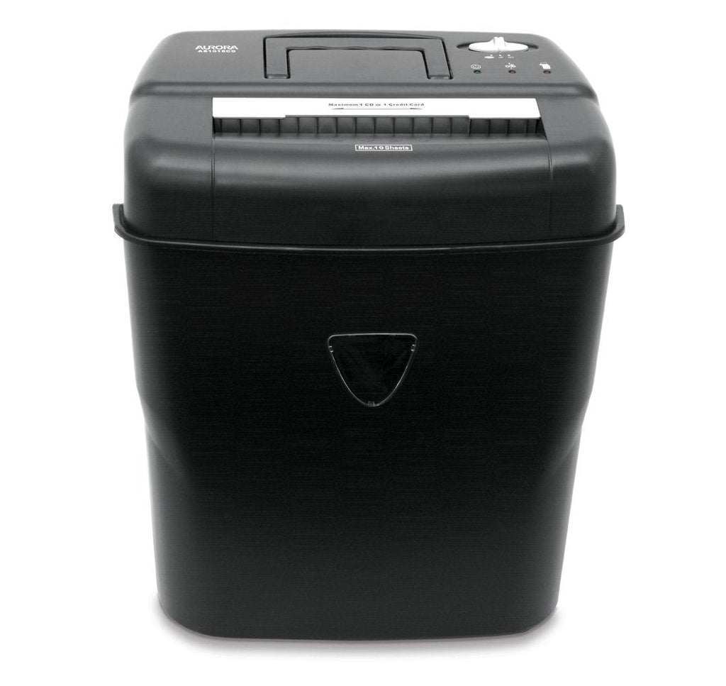 Aurora AU1645XA 16-Sheet Cross-Cut Paper and CD/Credit Card Shredder/5-Gallon Pullout Basket/ 30 Minutes Run Time