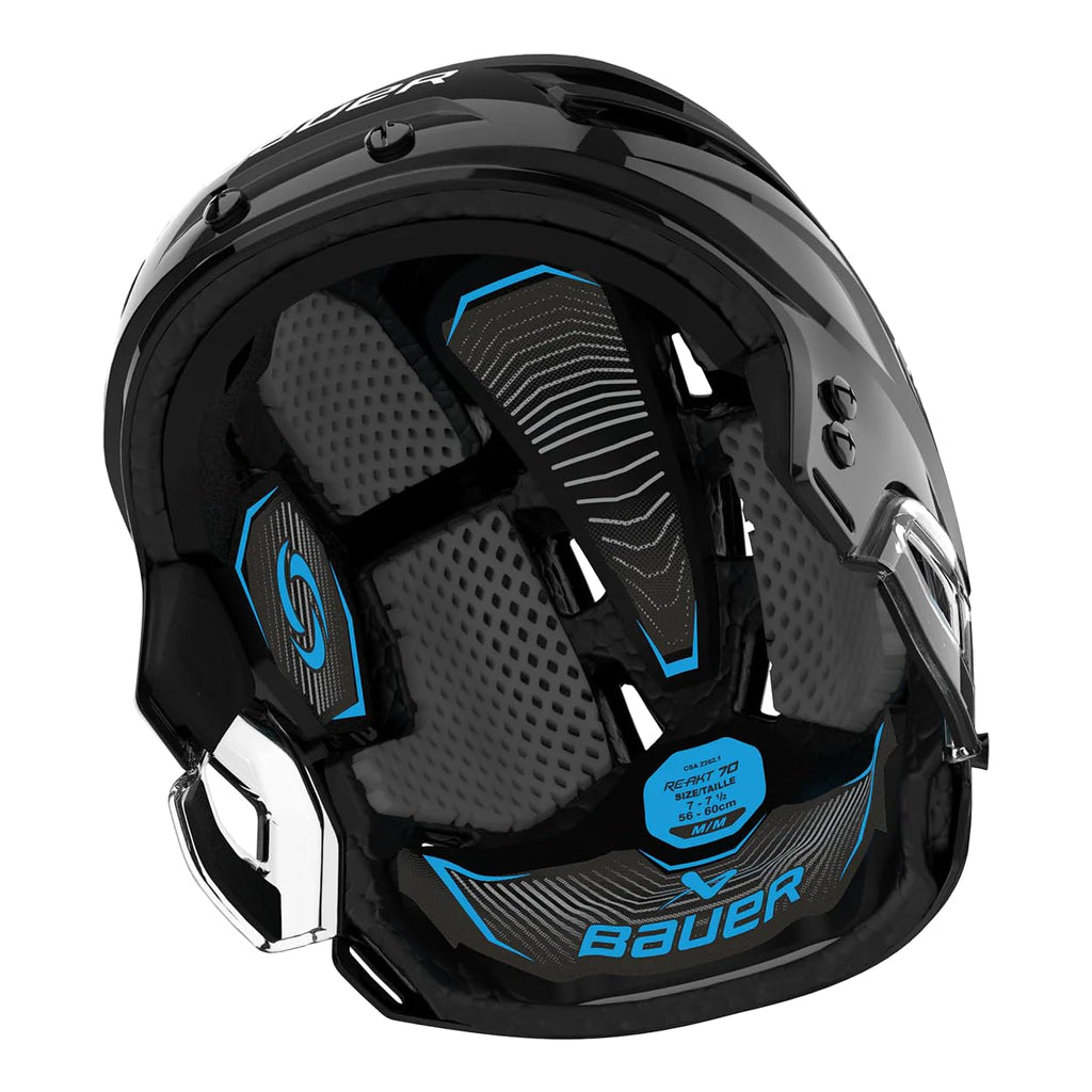 Bauer Re-Akt 70 Hockey Helmet Combo with Facemask, Senior