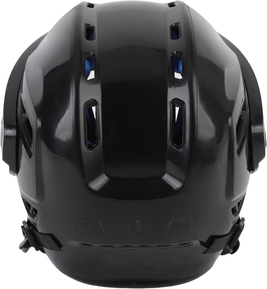 Alomejor Lightweight Hockey Helmet, Professional Training Helmet, Face Protective Equipment for Sports Gear,Black