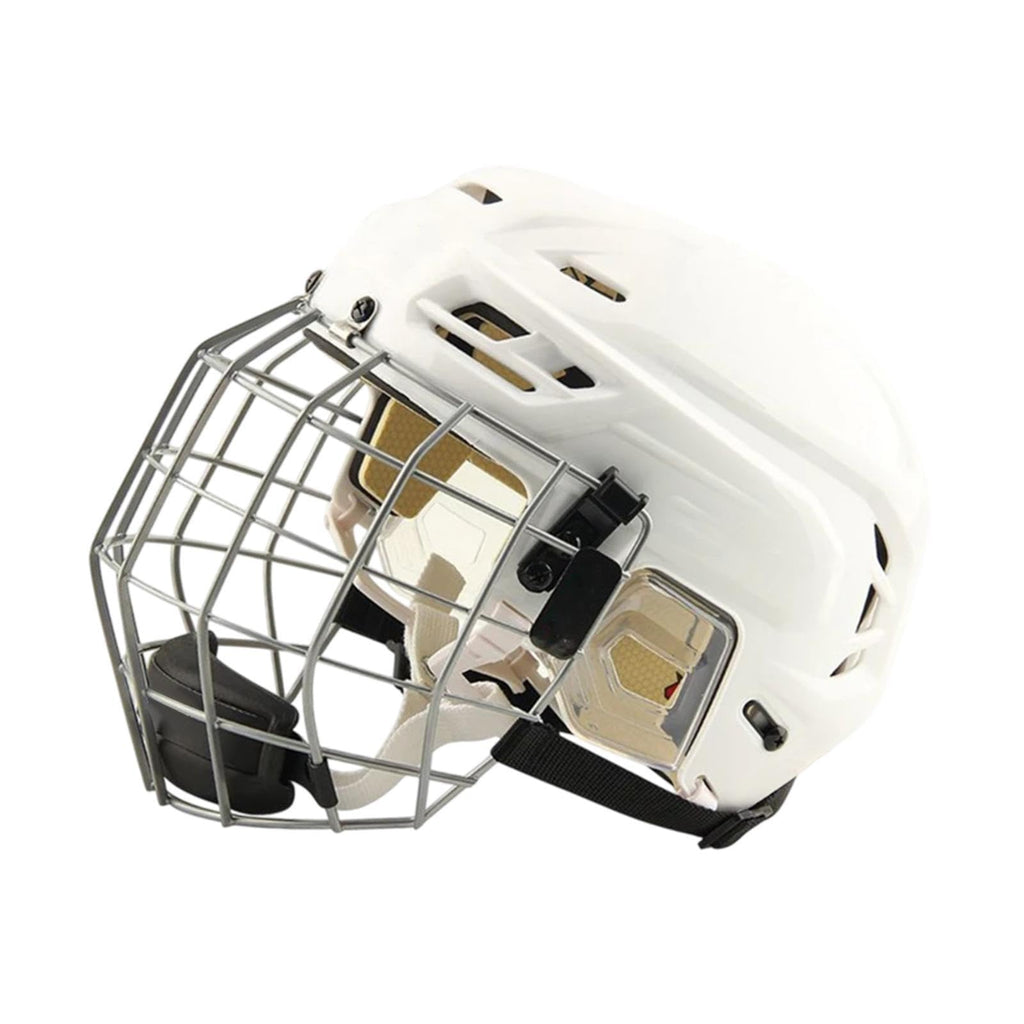 Ice Hockey Player Helmet Competition Professional Sturdy Adjustable Headgear Ice Skate Helmet with Facemask