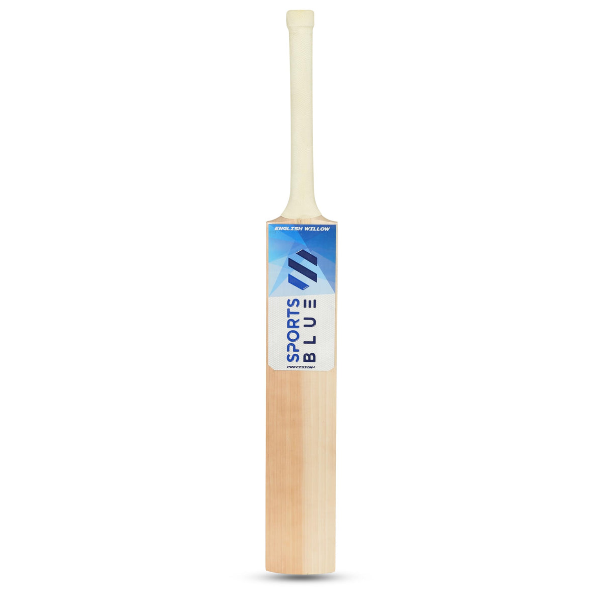 Sports Blue English Willow Cricket Bat | Grade 1 Cricket bat | 9+ Straight Grains with 38mm+ Edges | Ready to Play with oiling and Knocking