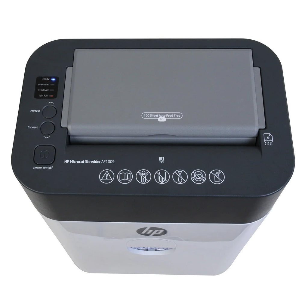 HP - Micro Cut Paper Shredder, 12-Sheet Manual, 150-Sheet Auto Feed