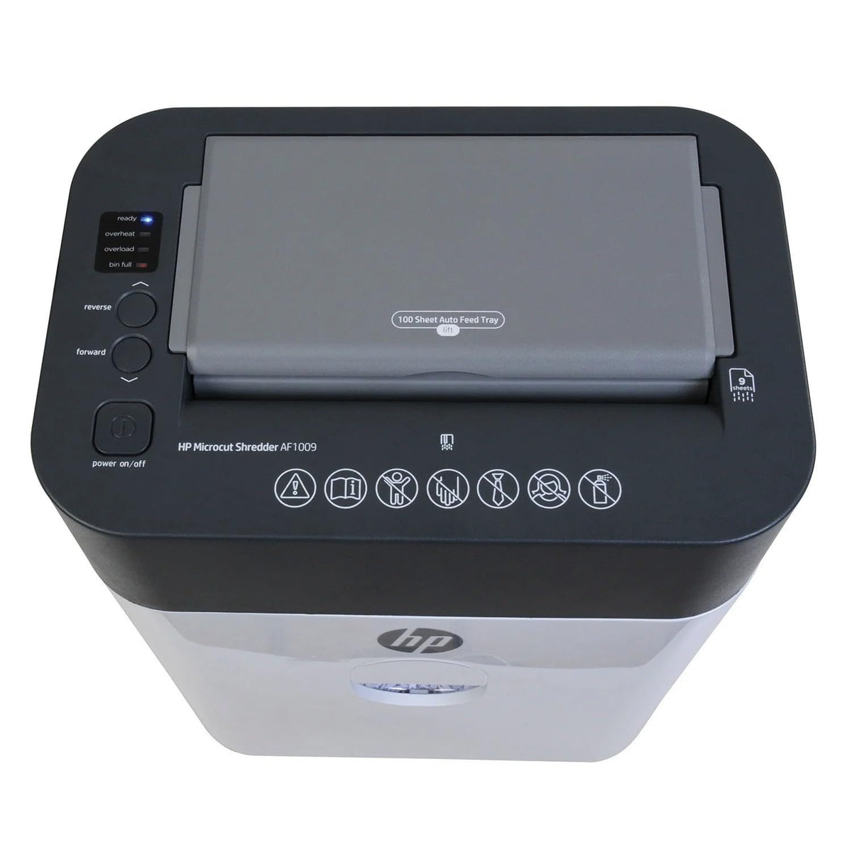 HP - Micro Cut Paper Shredder, 12-Sheet Manual, 150-Sheet Auto Feed