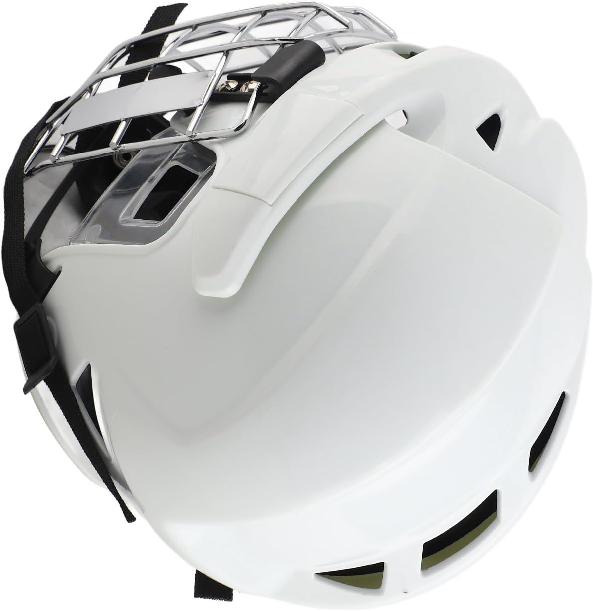 Hockey Helmet, ABS Protective Structure with EVA Padding, Youth Face Cage for Roller and Ice Hockey Sports (M)