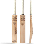 Almos Sports English Willow Cricket Bat â Players Reserve Grade 1, Lightweight 2.6 lb, Long Handle, 12 Grain Hard Hitting Bat for Adults