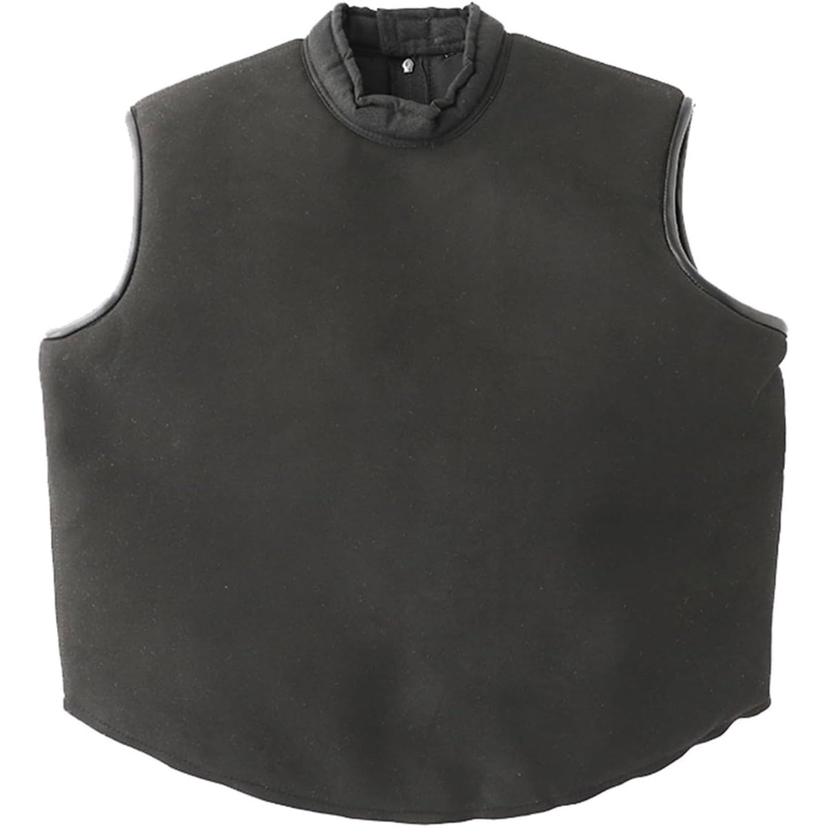 Fencing Equipment Protective Suit, Padded Fencing Sport Vest Canvas Long Sleeve Or Sleeveless Jacket, Fencing Sabre Jacket, Fencing Training Protective Suit - Black(Size:L,Color:Sleeveless)