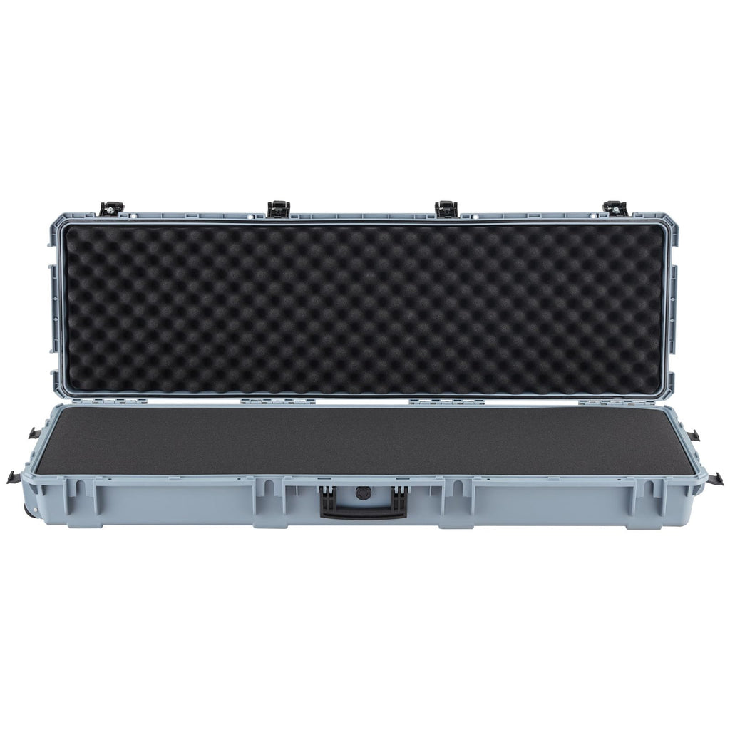 VEVOR Rifle Case, Rifle Hard Case with 4 Layers Fully-protective Foams, Lockable Hard Gun Case with Wheels, IP67 Waterproof & Crushproof, for Rifles or Shotguns