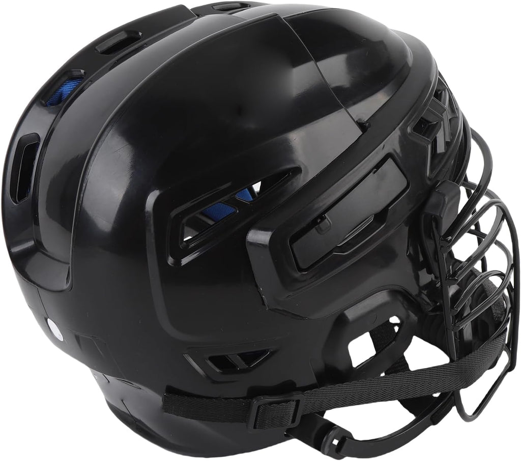 Fabater Ice Hockey Helmet, Adjustable Chin Straps, Ventilation, EVA Foam Padding, Ergonomic and Lightweight Design Adult Hockey Helmet, Youth with Cage for Youth, Adult,