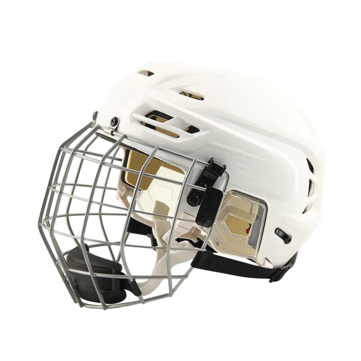 Ice Hockey Player Helmet Competition Professional Sturdy Adjustable Headgear Ice Skate Helmet with Facemask