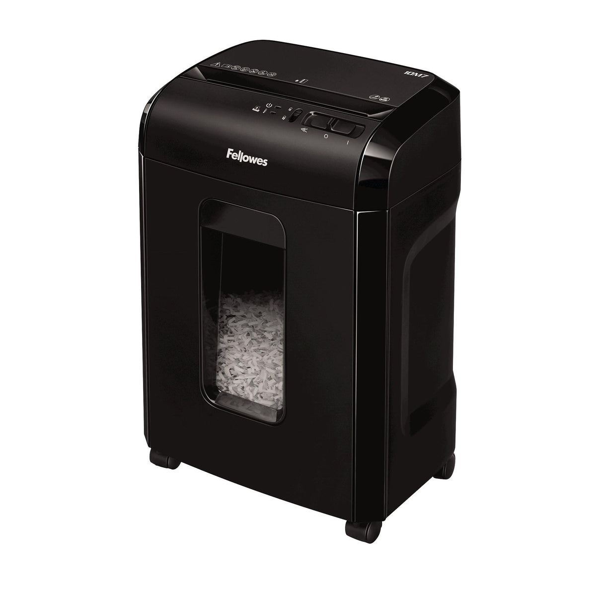 Fellowes AutoMax 100MA 100-Sheet Micro-Cut Autofeed 2-in-1 Paper Shredder for Office/Small Office