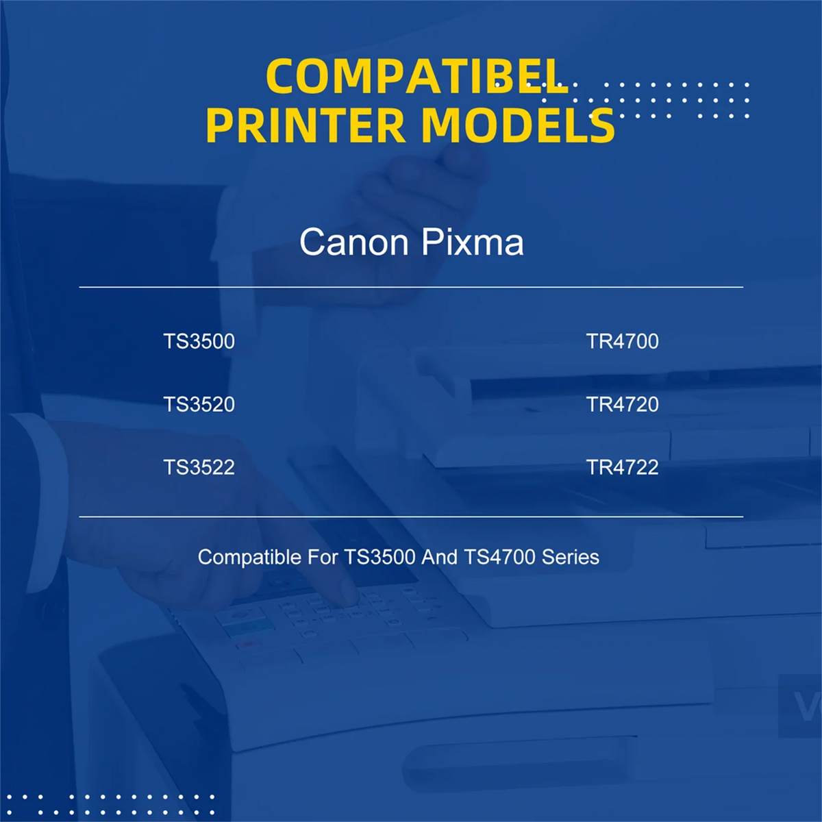 275xl Ink Cartridge for Canon ink 275 and 276 for 275 Printer ink High Yield for Canon Pixma TS3522 TS3520 TS3500 TR4722 TR4720 TR4700 Printer Black Color Combo Pack