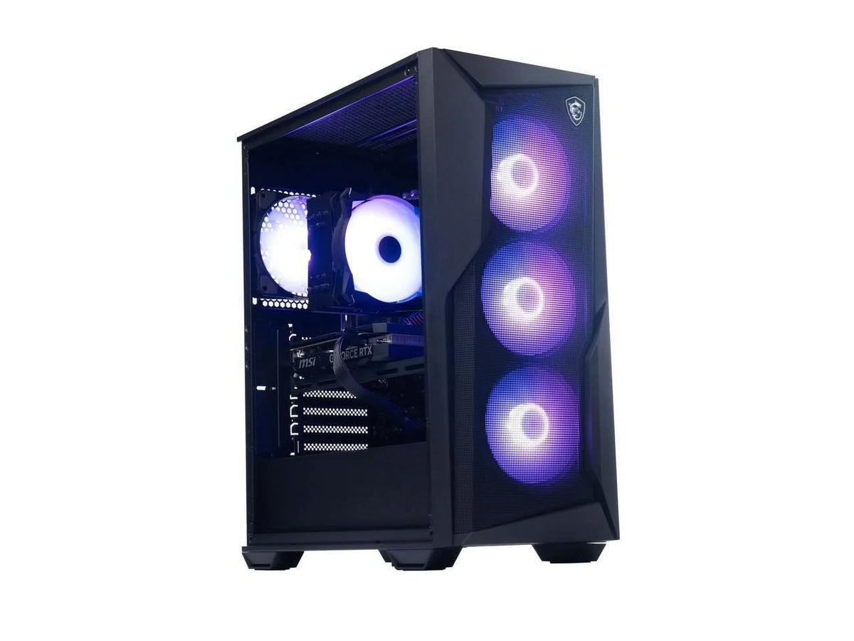 MSI Gaming Desktop Codex R2 B14NUC5-216US Intel Core Core i5 14th Gen 14400F (2.50GHz) 16GB DDR5 1 TB PCIe Solid-state drive GeForce RTX 4060 Windows OS 11 Home 64-bit