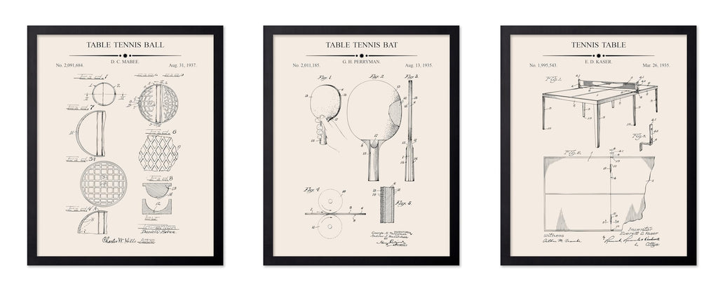 Poster Master 3-Piece Fencing Blueprint Poster - Fencing Garment Patent Print - Fencing Mask Design - Target Art - Sports Design - Technical Drawing Print - Gym or Office Decor - 8x10 Brown Framed