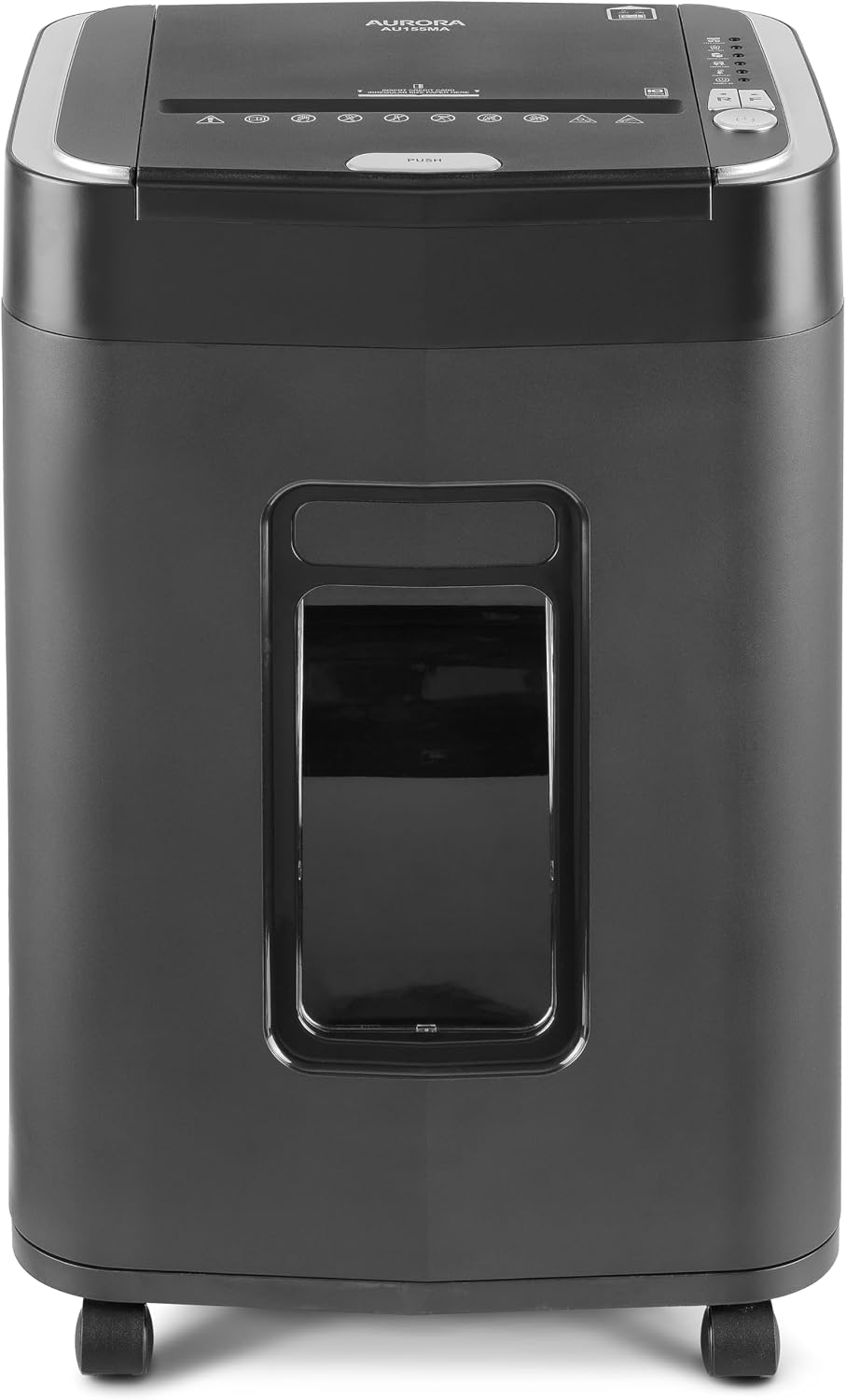 Aurora Professional Grade 150-Sheet Auto Feed Micro-Cut Paper and Credit Card Shredder/60 Minutes Continuous Run Time