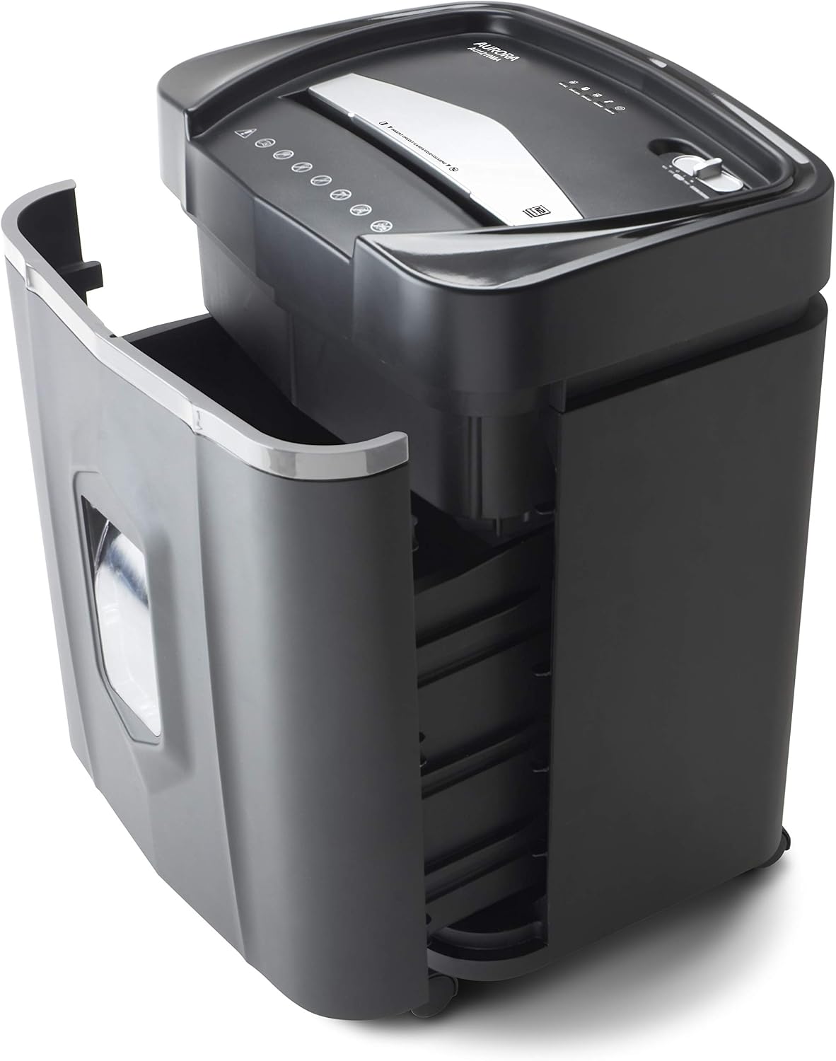 Aurora AU1210MA Professional Grade High Security 12-Sheet Micro-Cut Paper/CD and Credit Card/ 60 Minutes Continuous Run Time Shredder