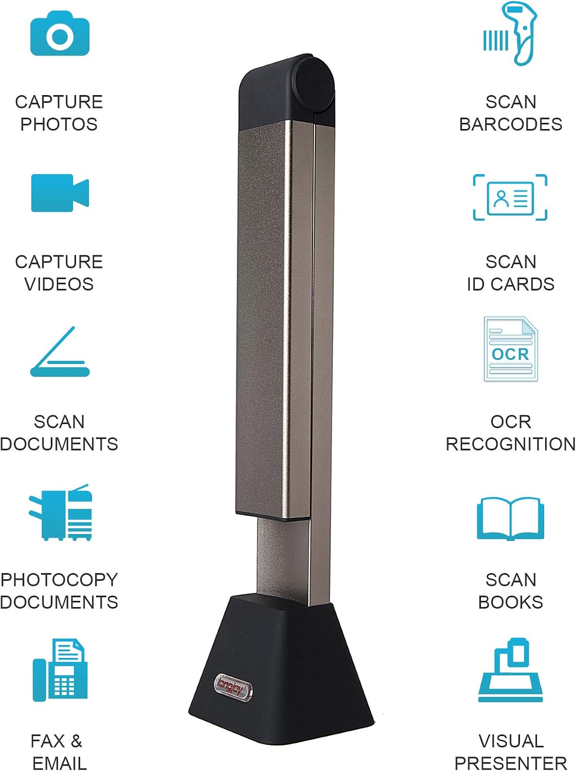 LV-680 Portable USB Document Camera 8 MP A3/A4 Size Auto Scan Scanner
