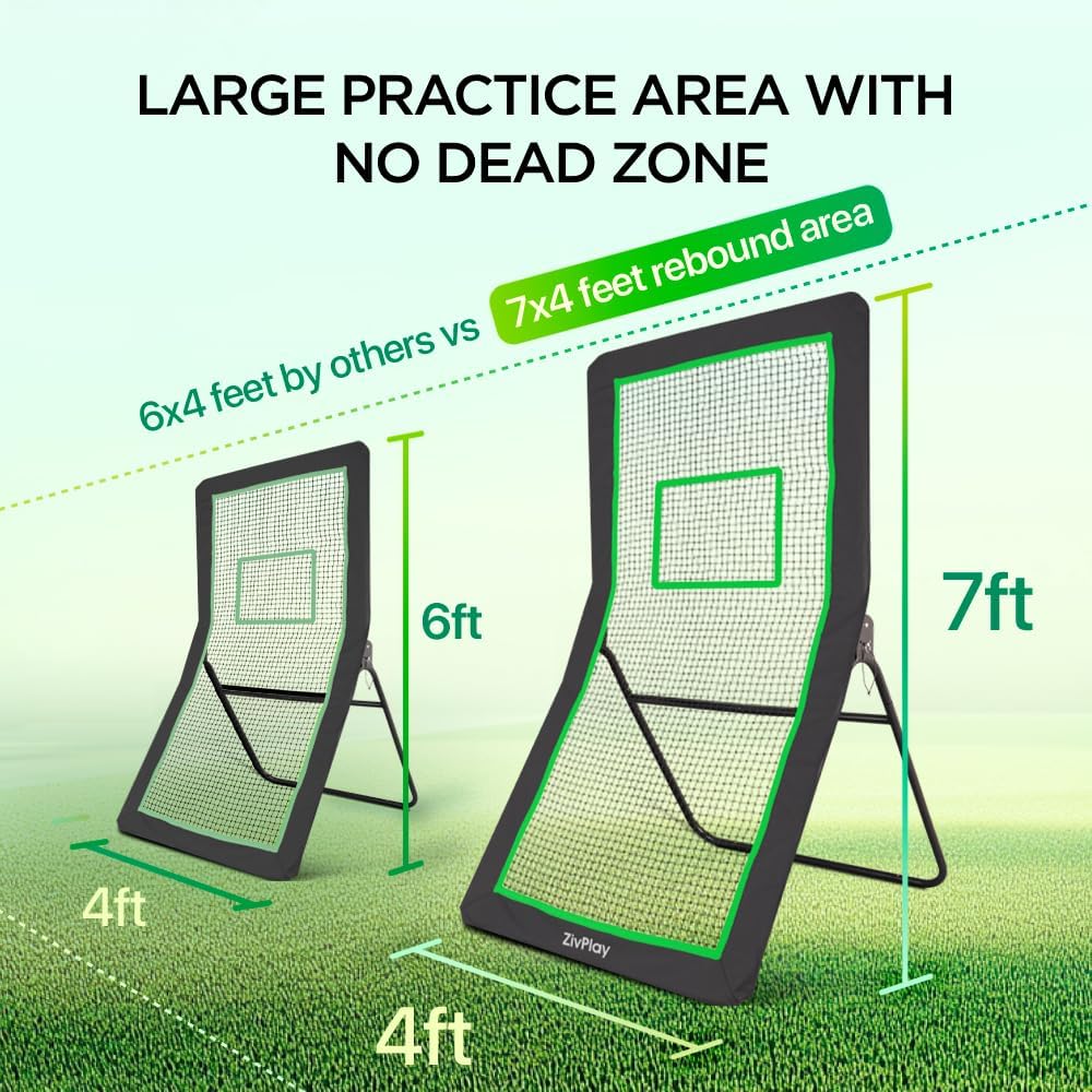Lacrosse Rebounder for Backyard Lacrosse Bounce Back Net for Lax Practice