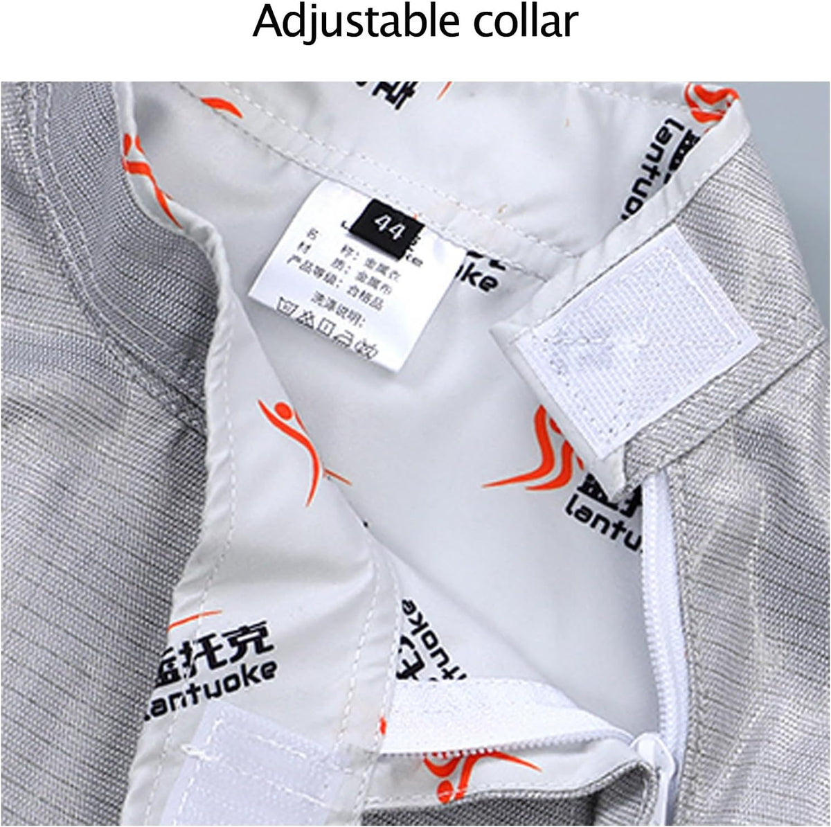 Sabre Lame for Men Women, Non-Washable Fencing Gear, Fencing Electric Sabre Jacket, Fencing Jacket for Right Hand(54#)