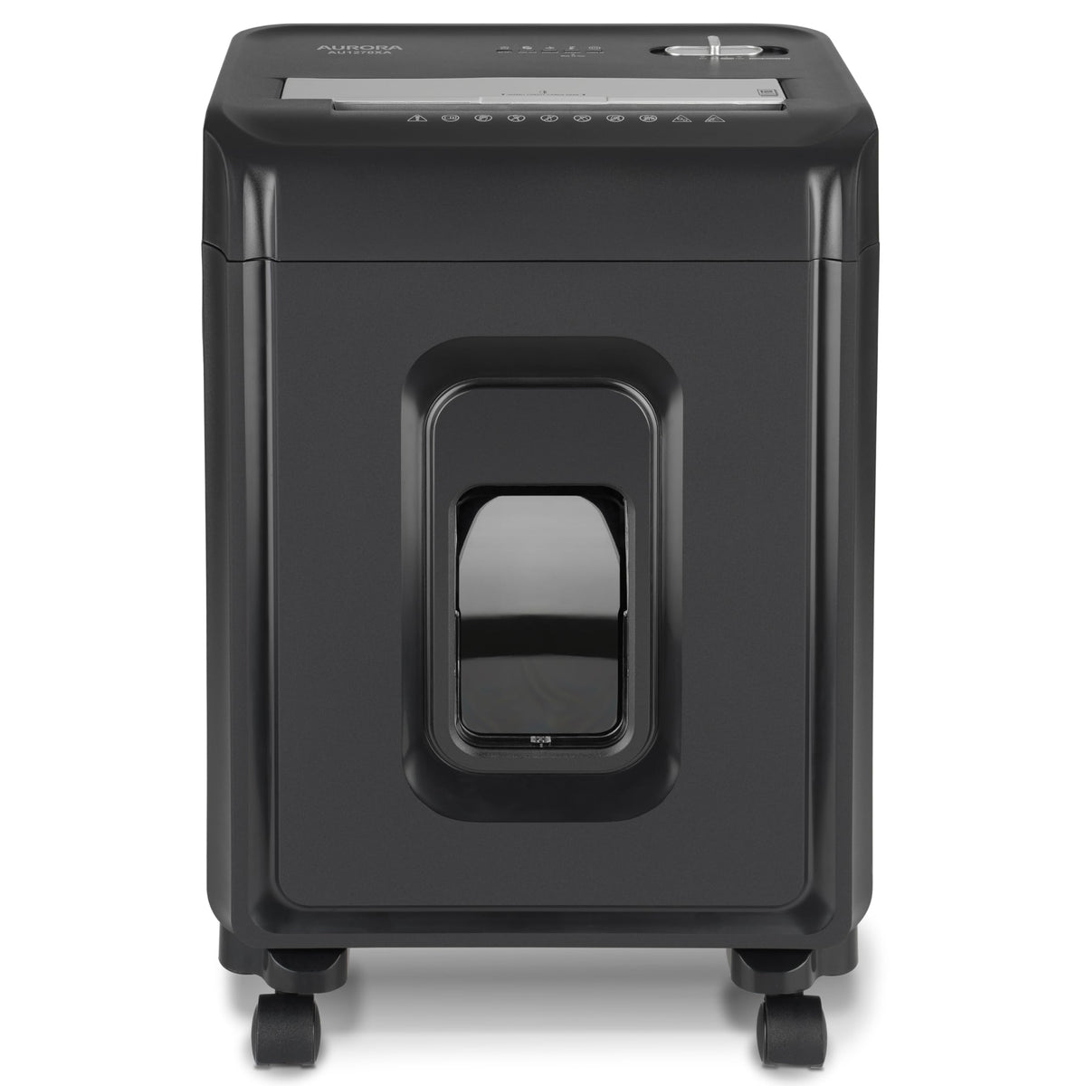 Aurora AU1880XA Heavy Duty Anti-Jam 18-Sheet Crosscut Shredder/60 Min Run Time/ 7-Gallon Pullout Basket and Casters
