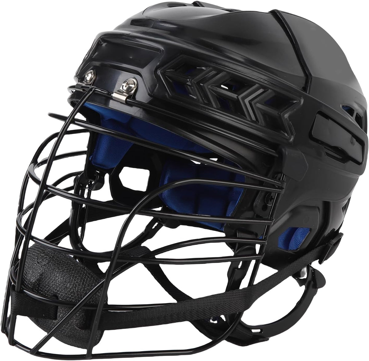 CHICIRIS Hockey Helmet, Professional Training Face Protection with Top Air Vents for Optimal Airflow, Lightweight PP EVA Construction for Sports Gear (M)
