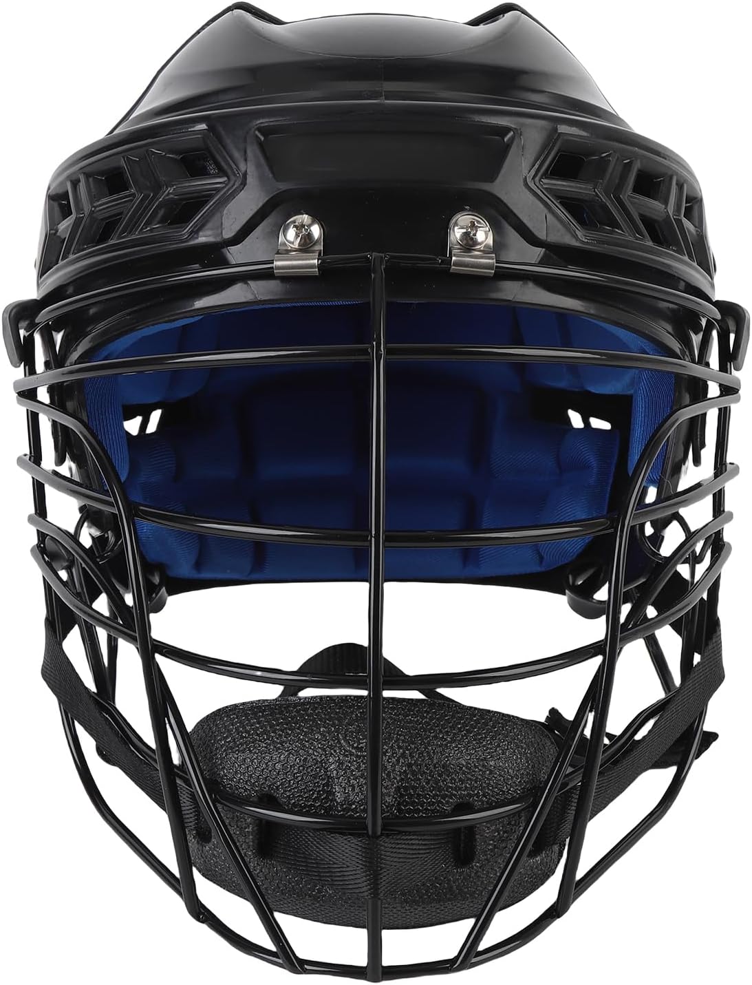 Cosiki Cosiki Hockey Helmet, PP Ergonomic Lightweight Professional Hockey Training Helmet, Face Protective Equipment with Comprehensive Coverage, Ideal for Outdoor Sports Gear (L) (S)