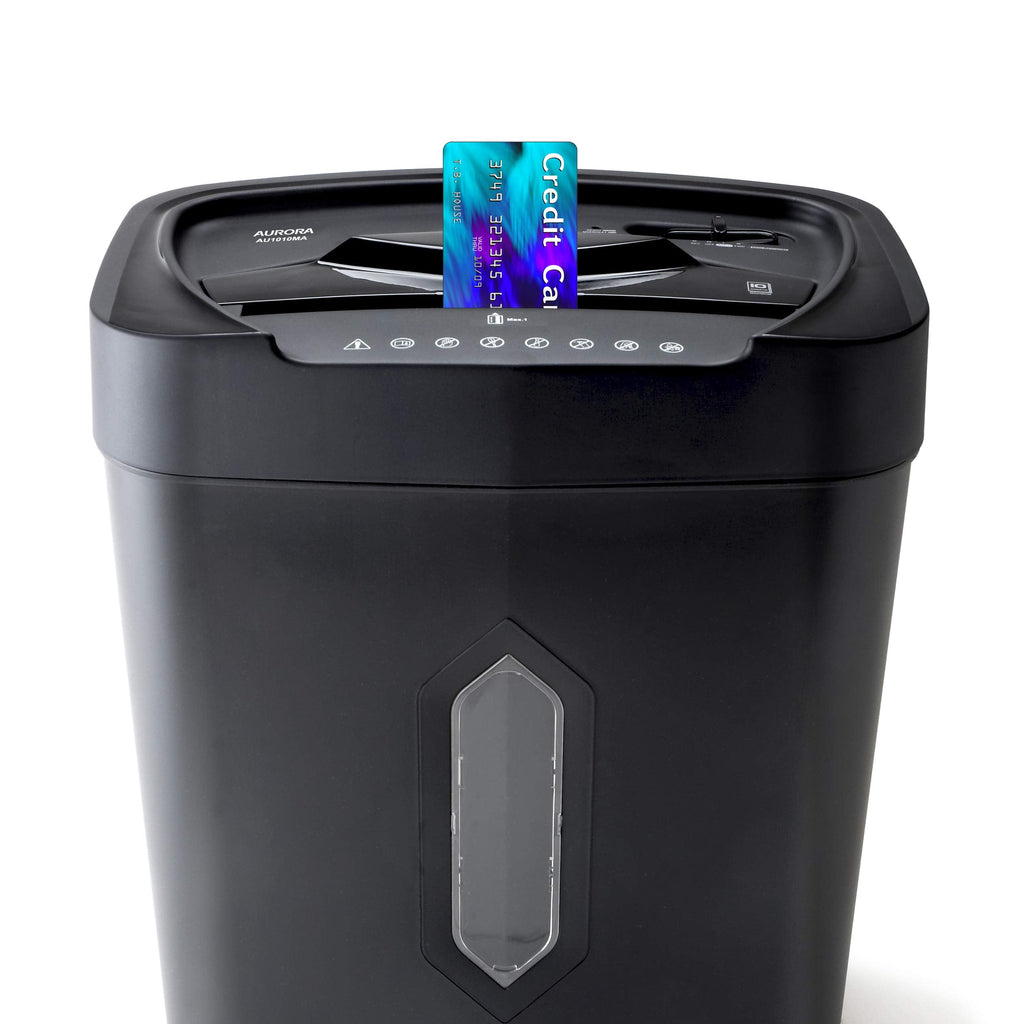 Aurora Professional Grade AU125MA 120-Sheet Auto Feed High-Security Micro-Cut Paper Shredder/60 Minutes/Security Level P-5