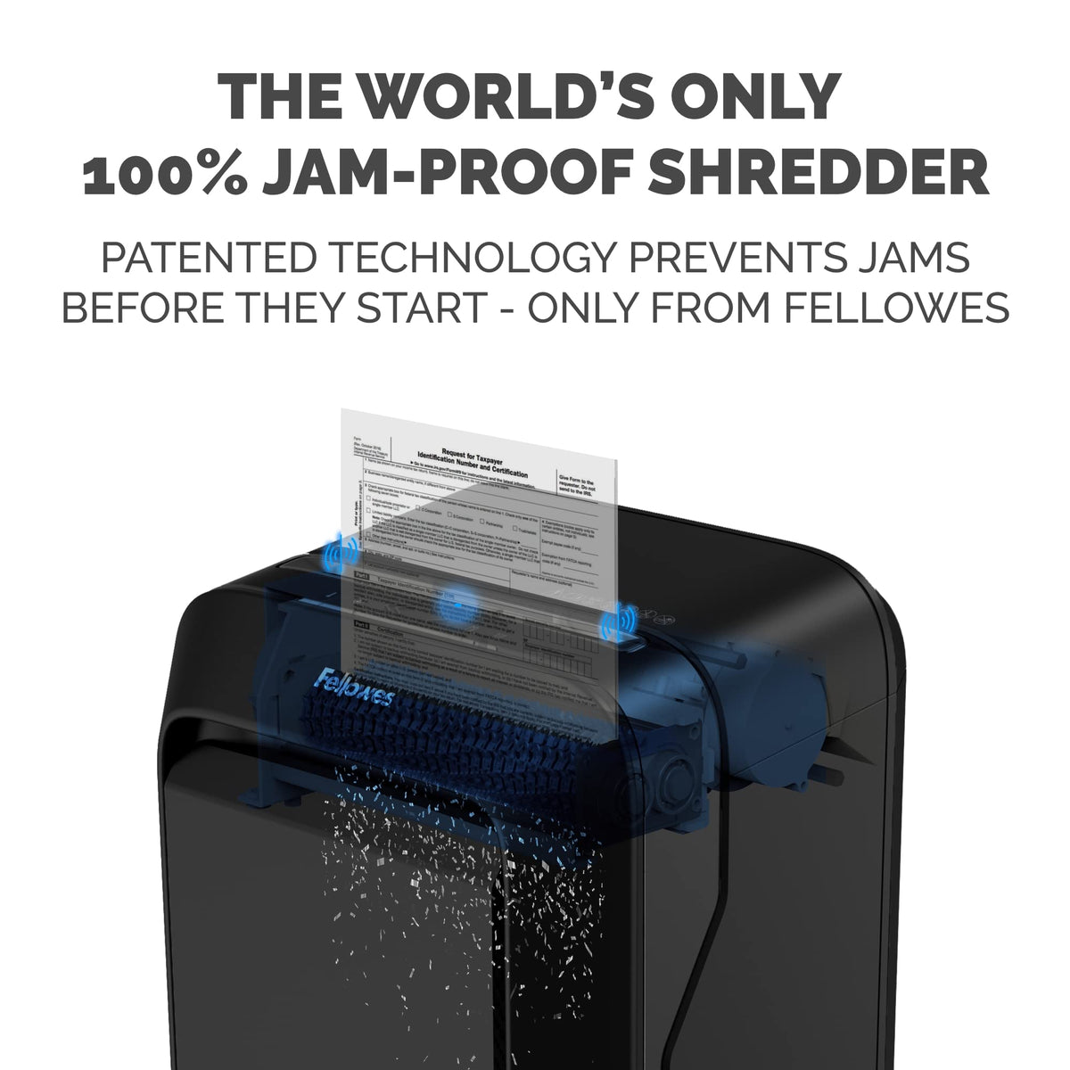 Fellowes Powershred LX220 Micro-Cut Paper Shredder, White