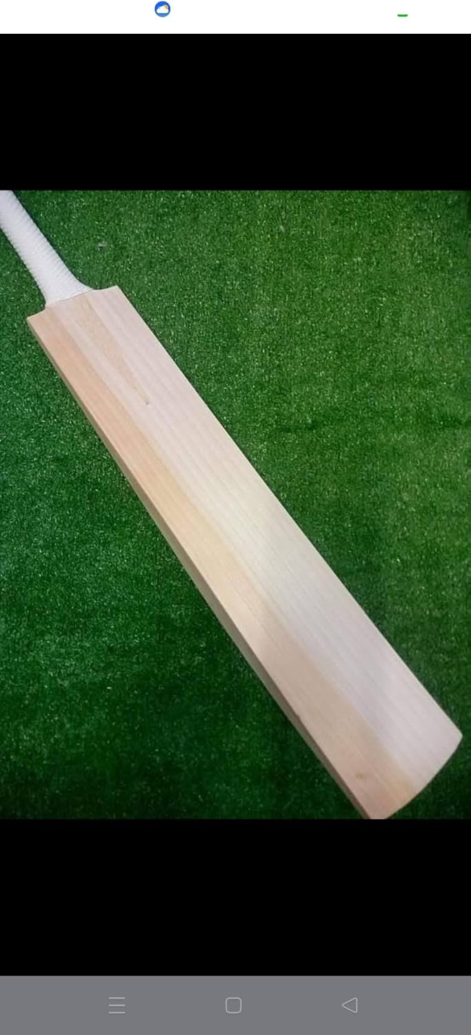 N A Sports English Willow Cricket Bat | Grade A Full Size Bat for Leather Ball | Lightweight with Thick Edges & Curved Blade | Ideal for Professional Matches & Practice Nets | Superior Stroke Play.