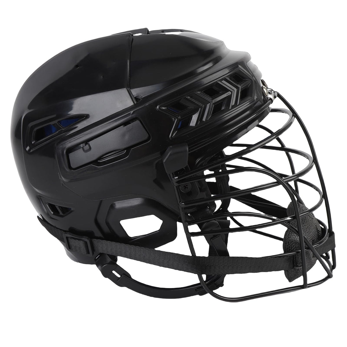 Fabater Ice Hockey Helmet, Adjustable Chin Straps, Ventilation, EVA Foam Padding, Ergonomic and Lightweight Design Adult Hockey Helmet, Youth with Cage for Youth, Adult,
