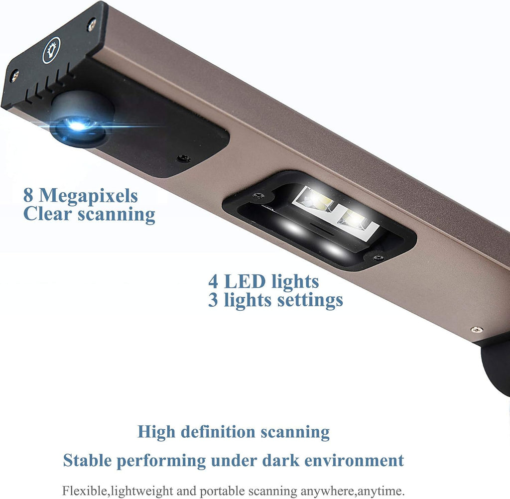 LV-680 Portable USB Document Camera 8 MP A3/A4 Size Auto Scan Scanner