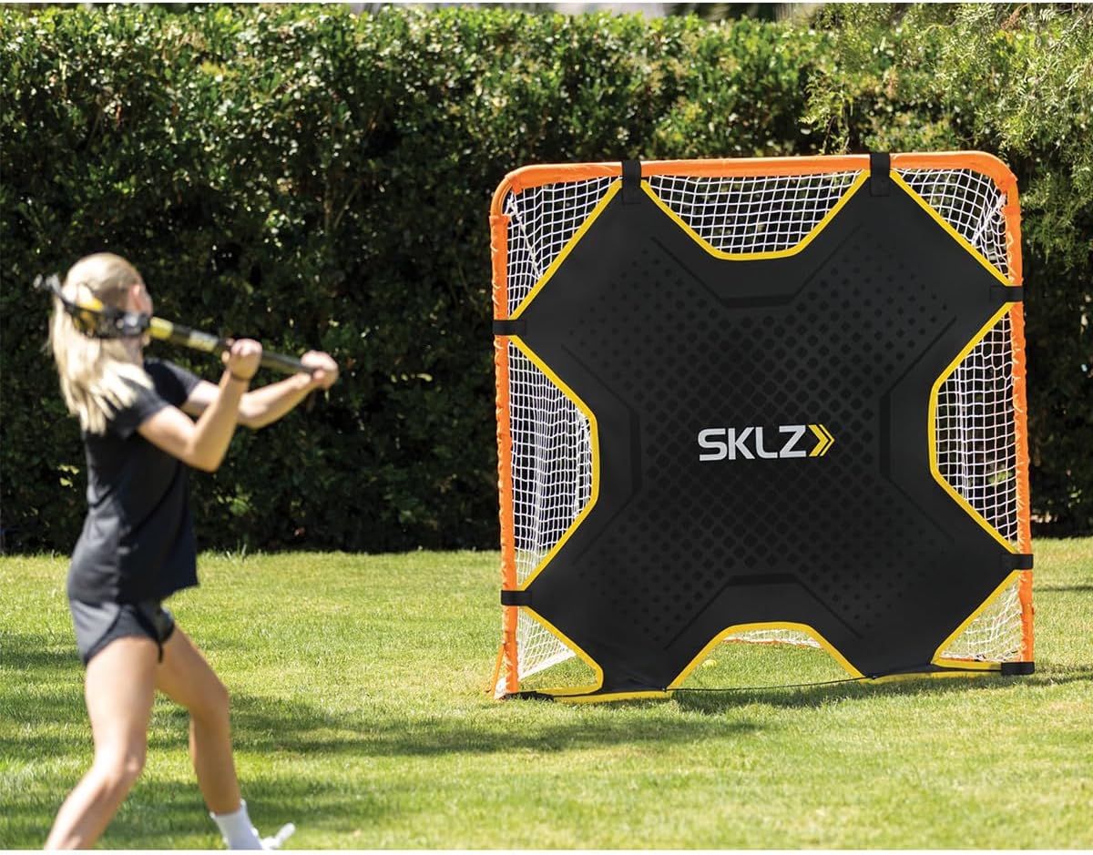 SKLZ Lacrosse Rebound Trainer for Solo Shooting Practice