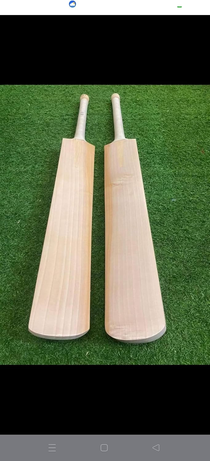 N A Sports English Willow Cricket Bat | Grade A Full Size Bat for Leather Ball | Lightweight with Thick Edges & Curved Blade | Ideal for Professional Matches & Practice Nets | Superior Stroke Play.