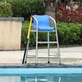 Lifeguard Chairs,Portable Lifeguard Chair with Rescue Pole - Rustproof Outdoor Observation Seat, Heavy-Duty Referee Stand for Competitions - 120Cm,120cm (47.2