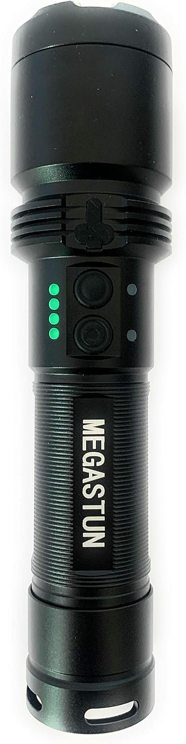 MEGASTUN Super Lightning Stun Gun with LED Light