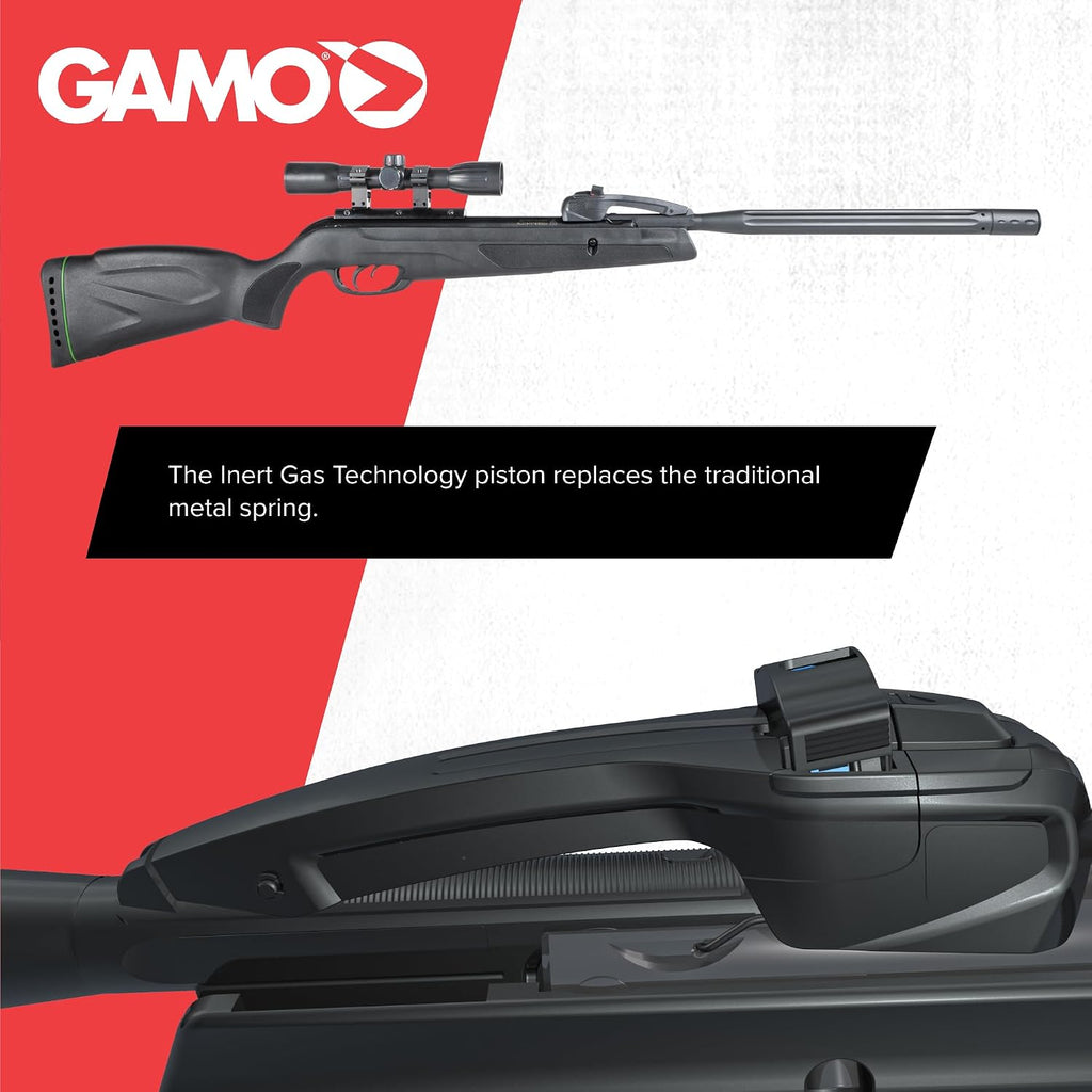 Gamo Swarm Whisper Break Barrel Pellet Air Rifle - 10-Rounds